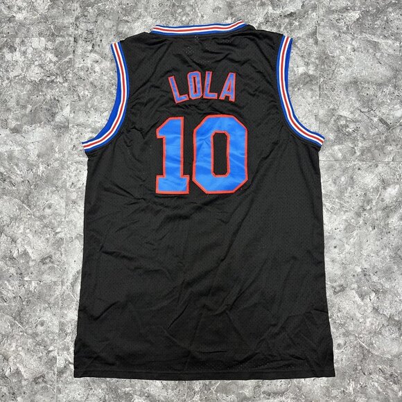 Tune Squad Lola Bunny Jersey Adult XL Black #10 Space Jam Sewn - Picture 2 of 5